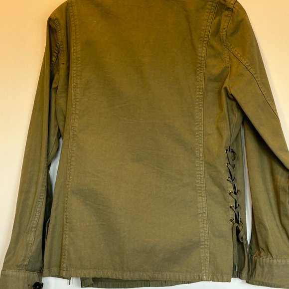 Utility Jacket By Tory Burch Green - WHAT I JUST SAW THIS FOR $260 IN 3 PLACES - Picture 8 of 10